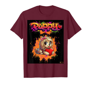 Puppy Heart Design – Adorable Dog Lovers T-Shirt