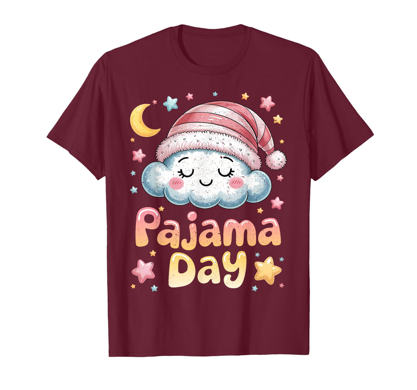 Pajama Day School Spirit Week Fun Cloud Teacher Student T-Shirt