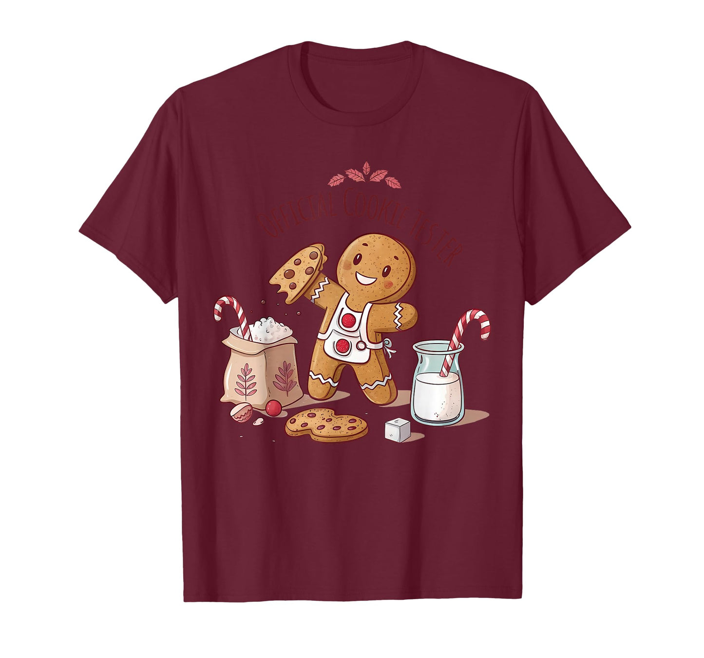 Official Christmas Cookie Tester Taster Baking Crew Toddler T-Shirt