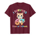 Cat Kitty Gen Alpha Students I Survived 67 Days of School T-Shirt