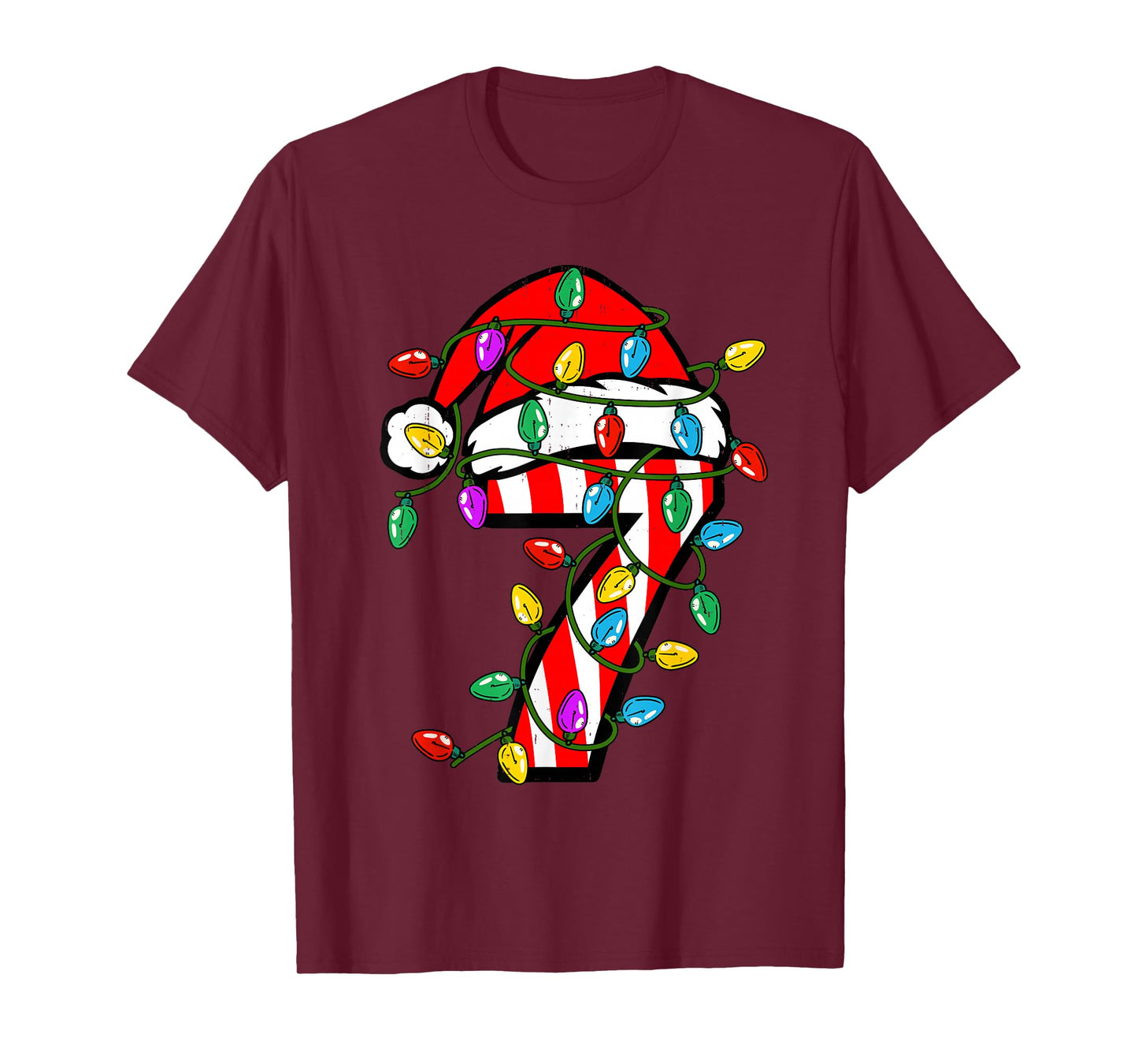 6 7 67 Meme Six Seven Candy Funny Christmas Couple Matching T-Shirt