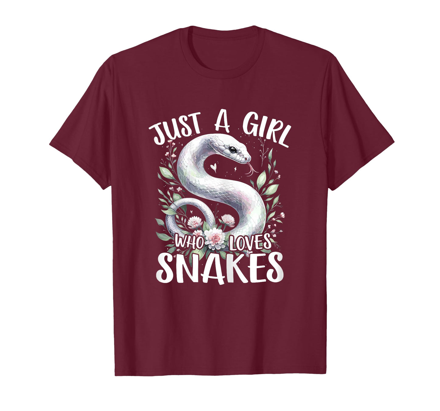 Just a Girl Who Loves Snakes T-Shirt