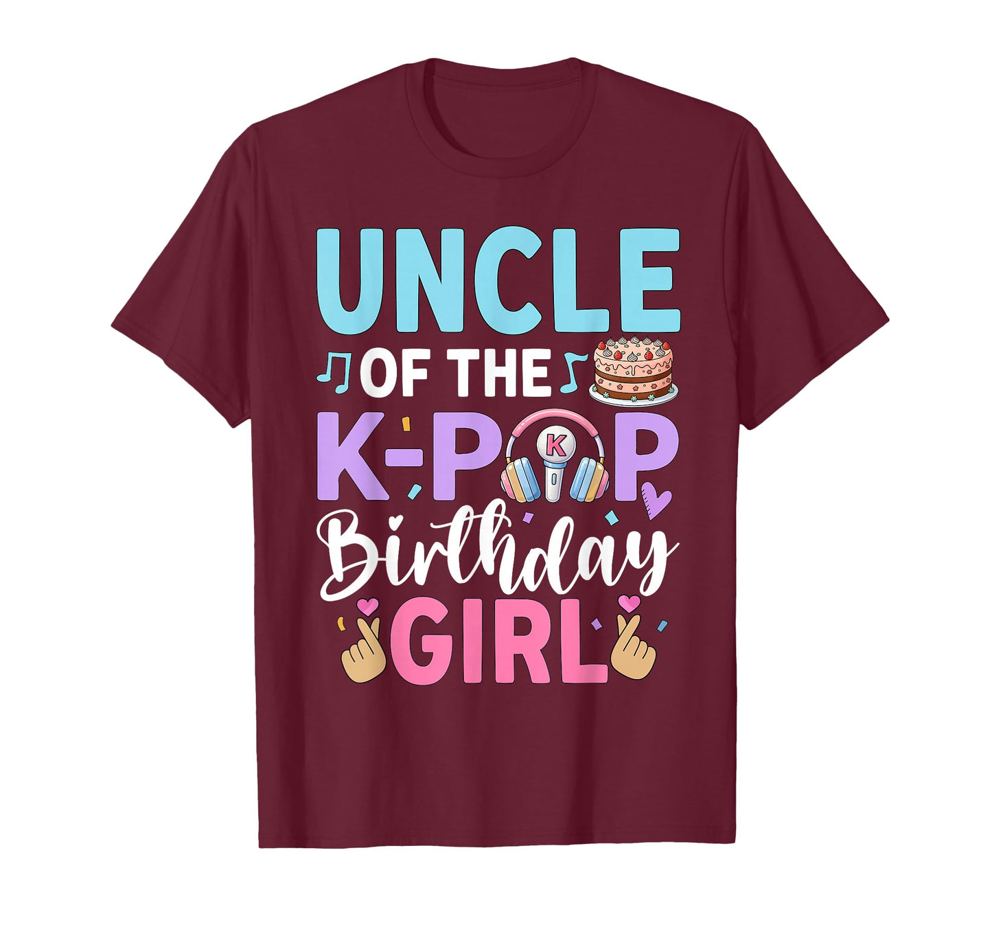 Uncle of The K-Pop Birthday Girl T-Shirt