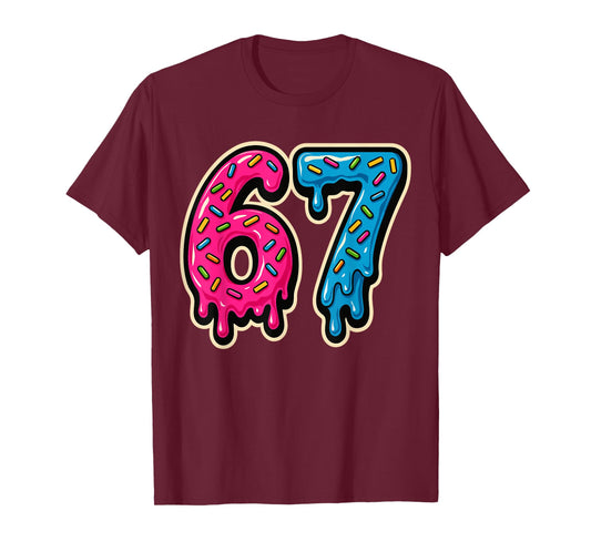 67 Ice Cream Meme Six Seven T-Shirt