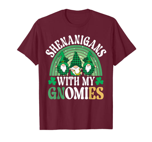 Shenanigans with My Gnomies St Patrick’s Day T-Shirt
