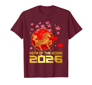 Chinese New Year 2026 Year of The Horse T-Shirt