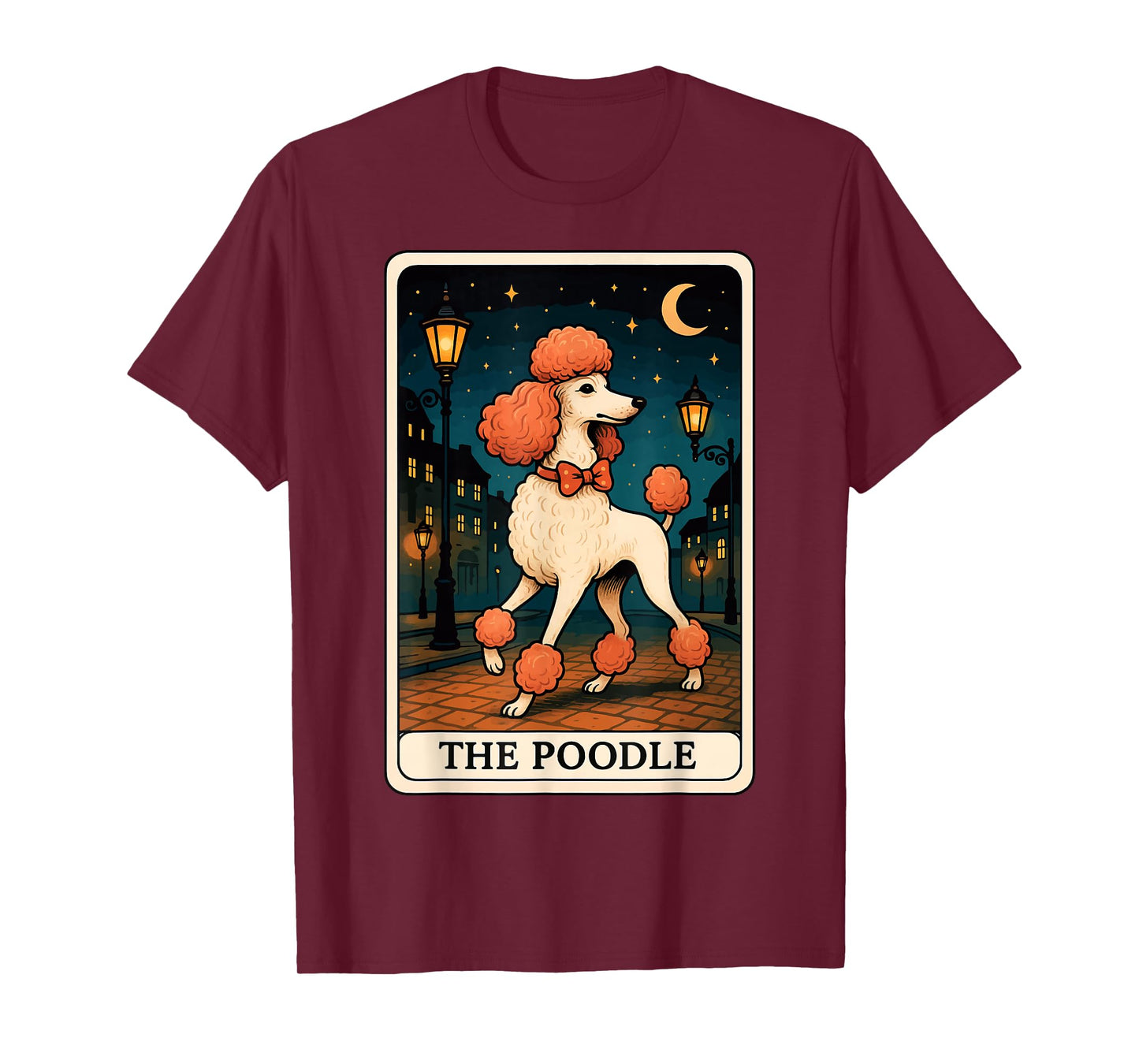 The Poodle Tarot Card T-Shirt