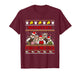 No Cheeses for Us Meeces Christmas Santa Mouse Cheese Lover T-Shirt