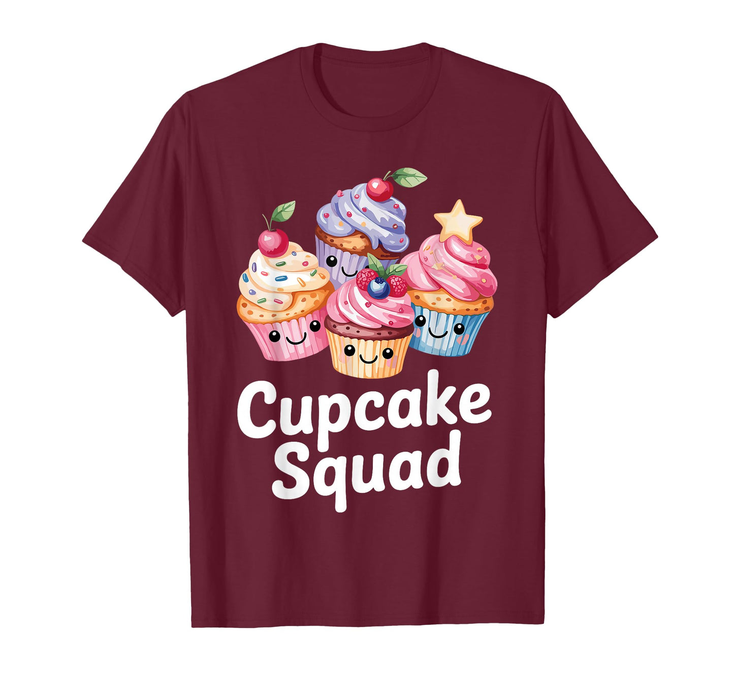 Best Cupcake Costume for Men Women Girl Baking Cupcake Lover T-Shirt