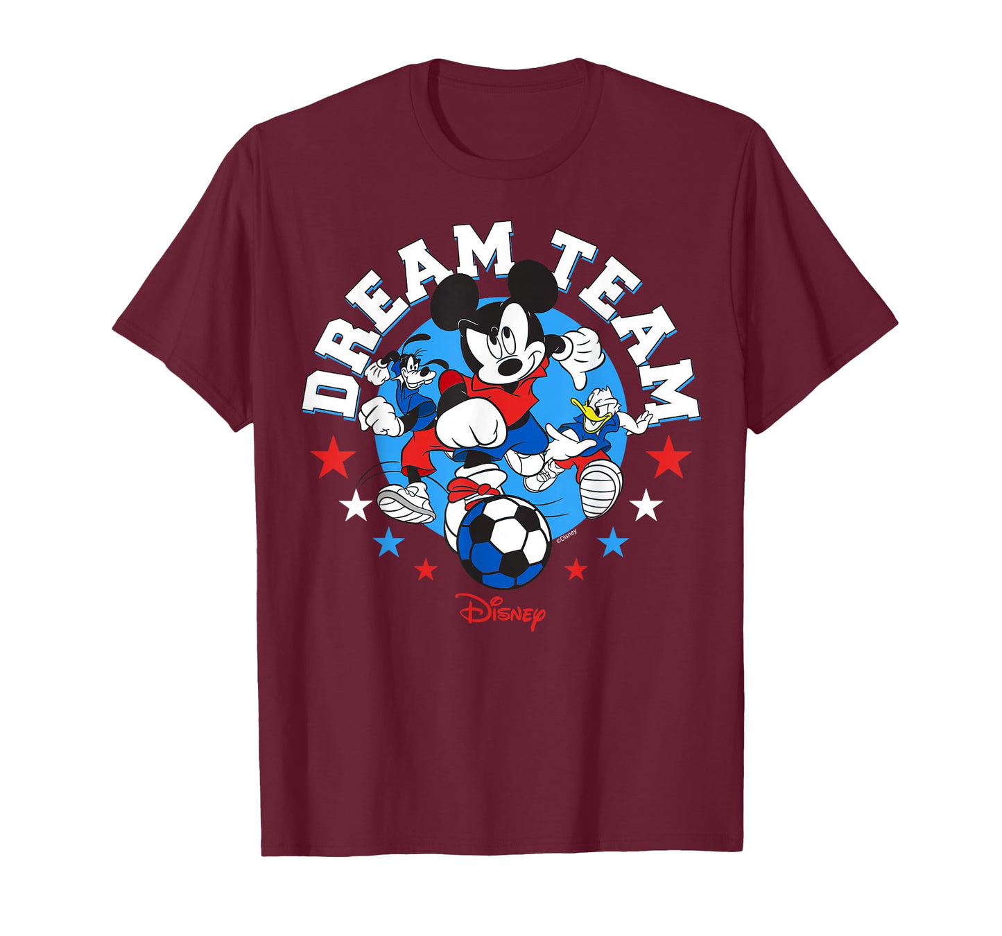 Disney Mickey Mouse Soccer Dream Team Vintage T-Shirt
