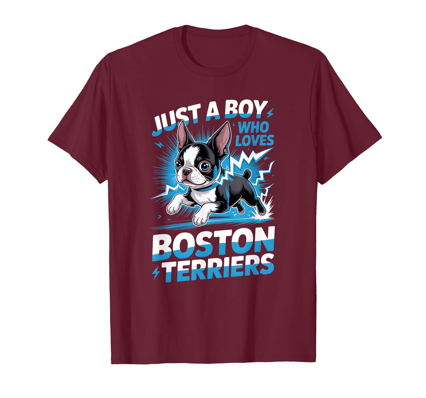 Boys Boston Terrier T-Shirt