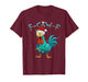 F-Caw-F Christmas Crow Xmas Goth Lights Santa Hat Raven T-Shirt