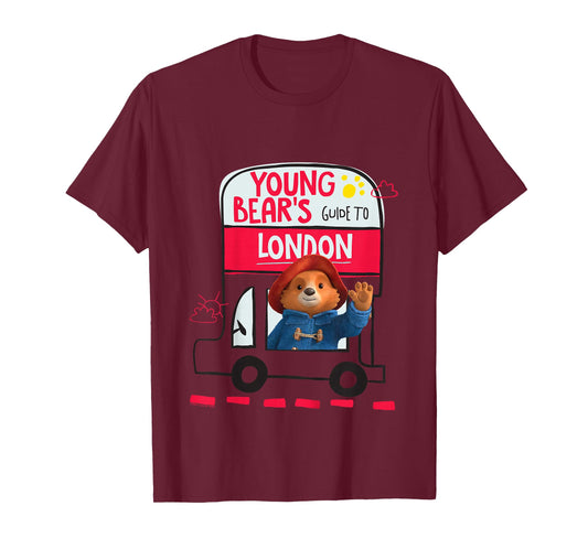 Adventures of Paddington Young Bear's Guide to London Kids T-Shirt