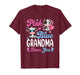 Pink Or Blue Grandma Loves You Cow Baby Gender Reveal T-Shirt