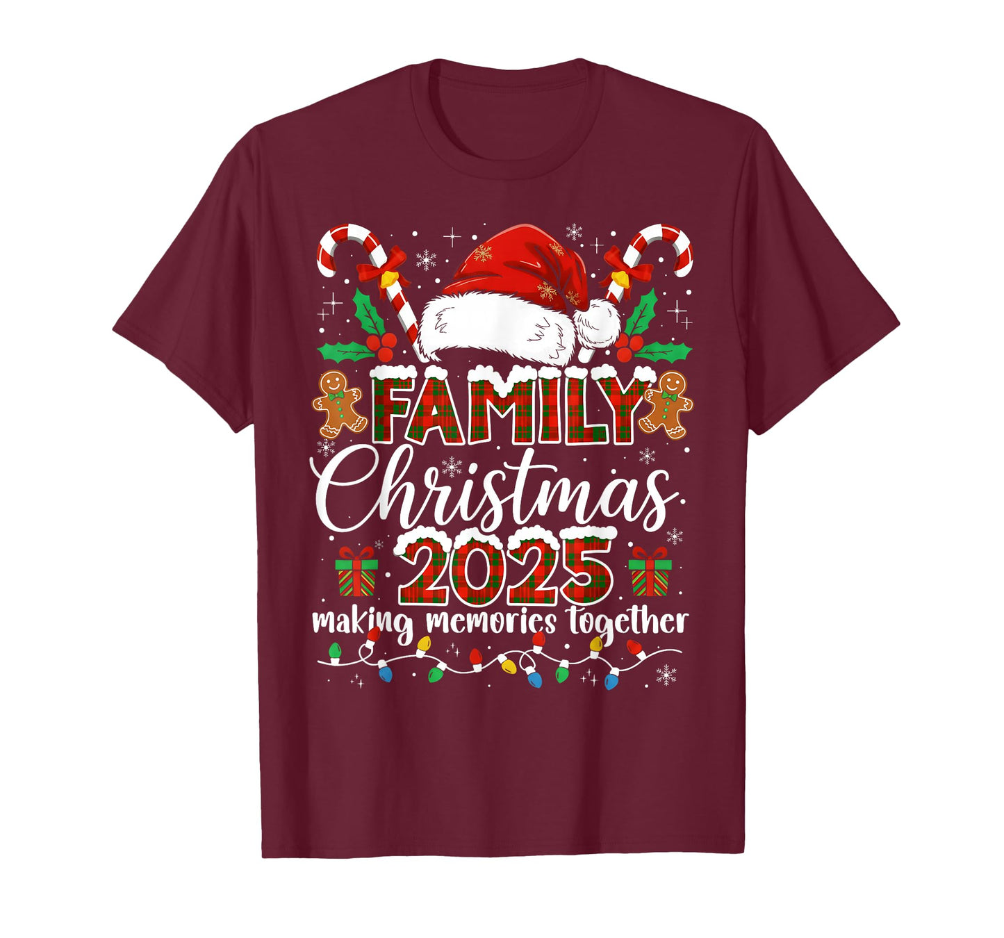 Family Christmas 2025 Matching Group Xmas Men Women Kid T-Shirt