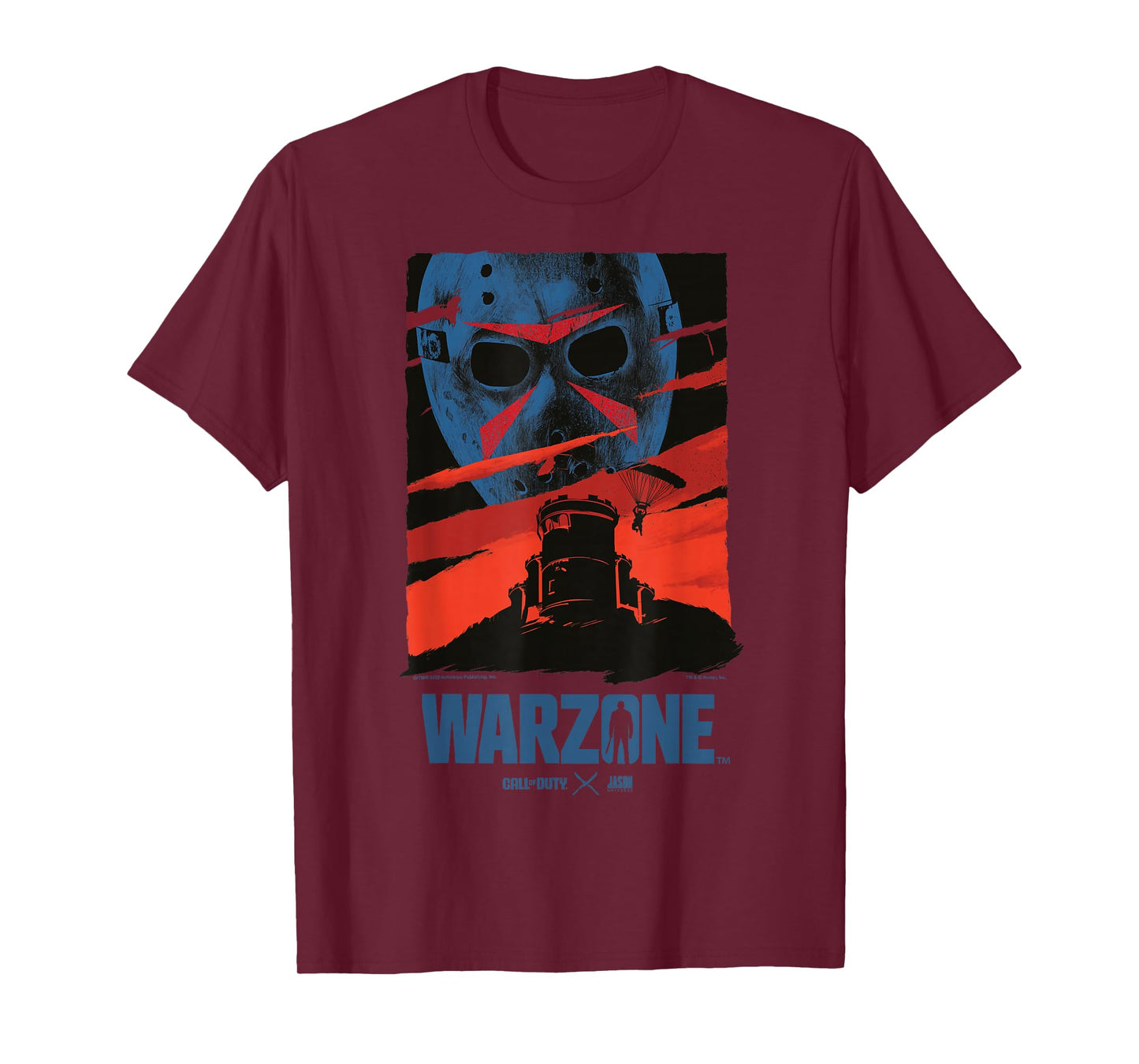 Jason Universe x Call of Duty Warzone Jason's Mask Poster T-Shirt