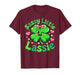 Groovy Happy St Patricks Day Sassy Little Lassie Kids Girls T-Shirt