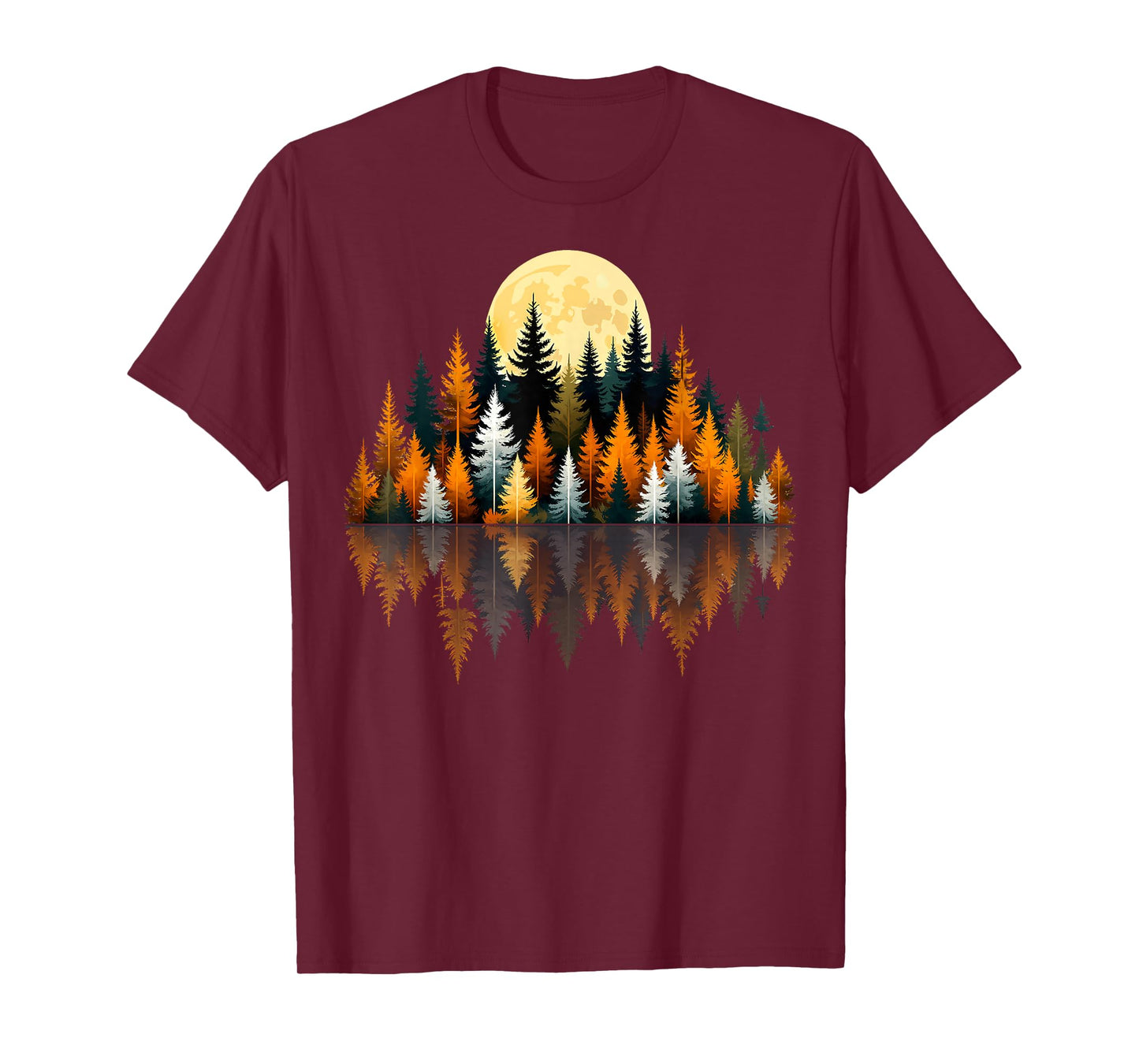 Trees Wildlife Outdoors Nature Vintage Forest T-Shirt