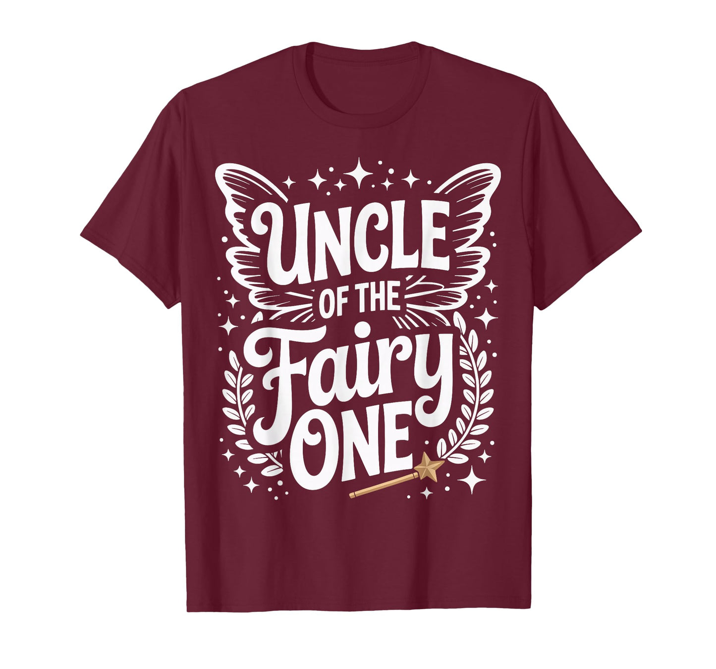 Uncle of The Fairy One Family Birthday T-Shirt
