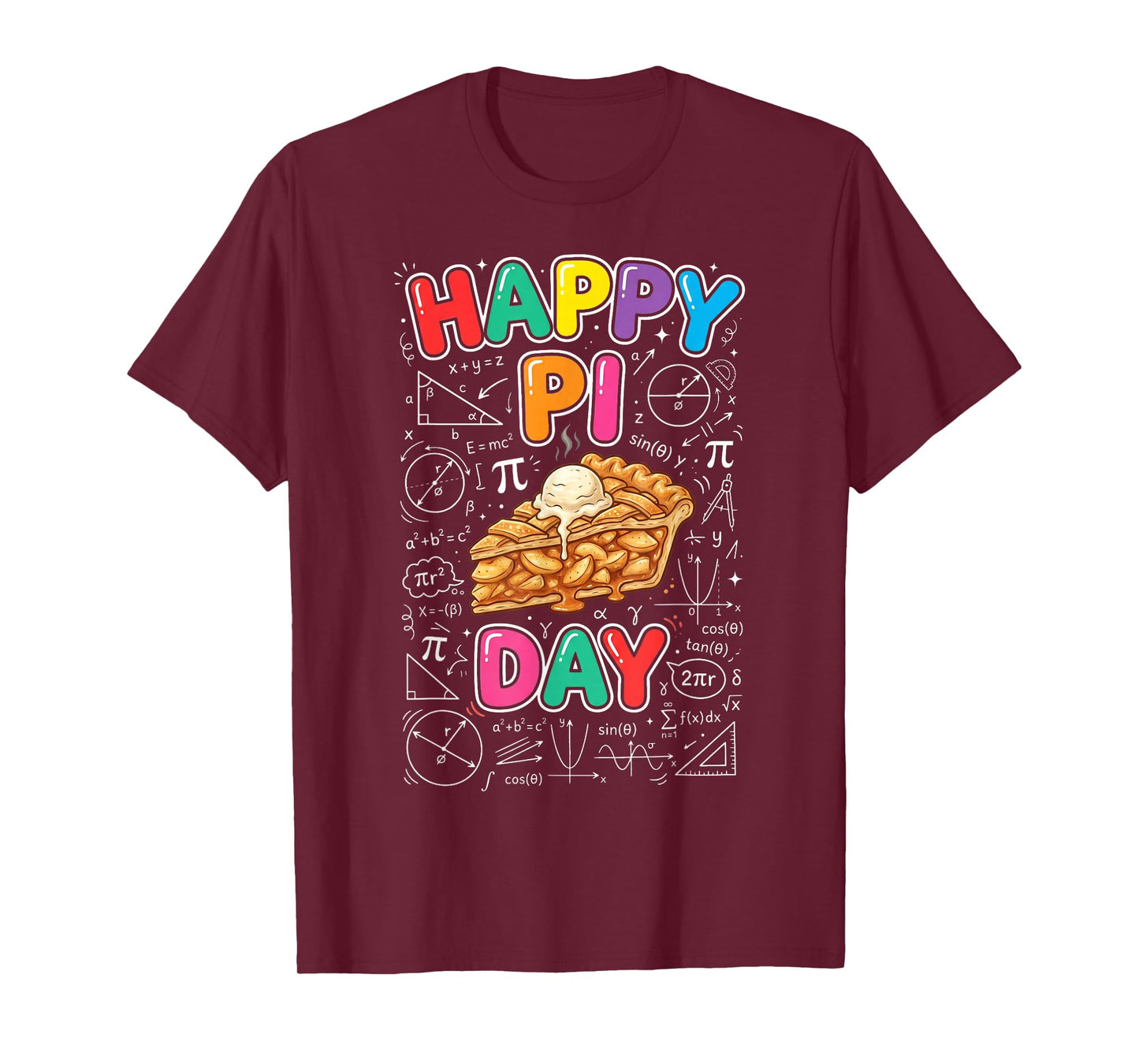 3.14 PI Day Pie Day Pi Symbol for Math Teacher & Kids T-Shirt
