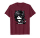 Cute Goth Girl Emo Gothic Cat Grunge Kitty Kawaii Kids Boys T-Shirt