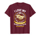 I Love My King He's My Everything in My World Couple T-Shirt