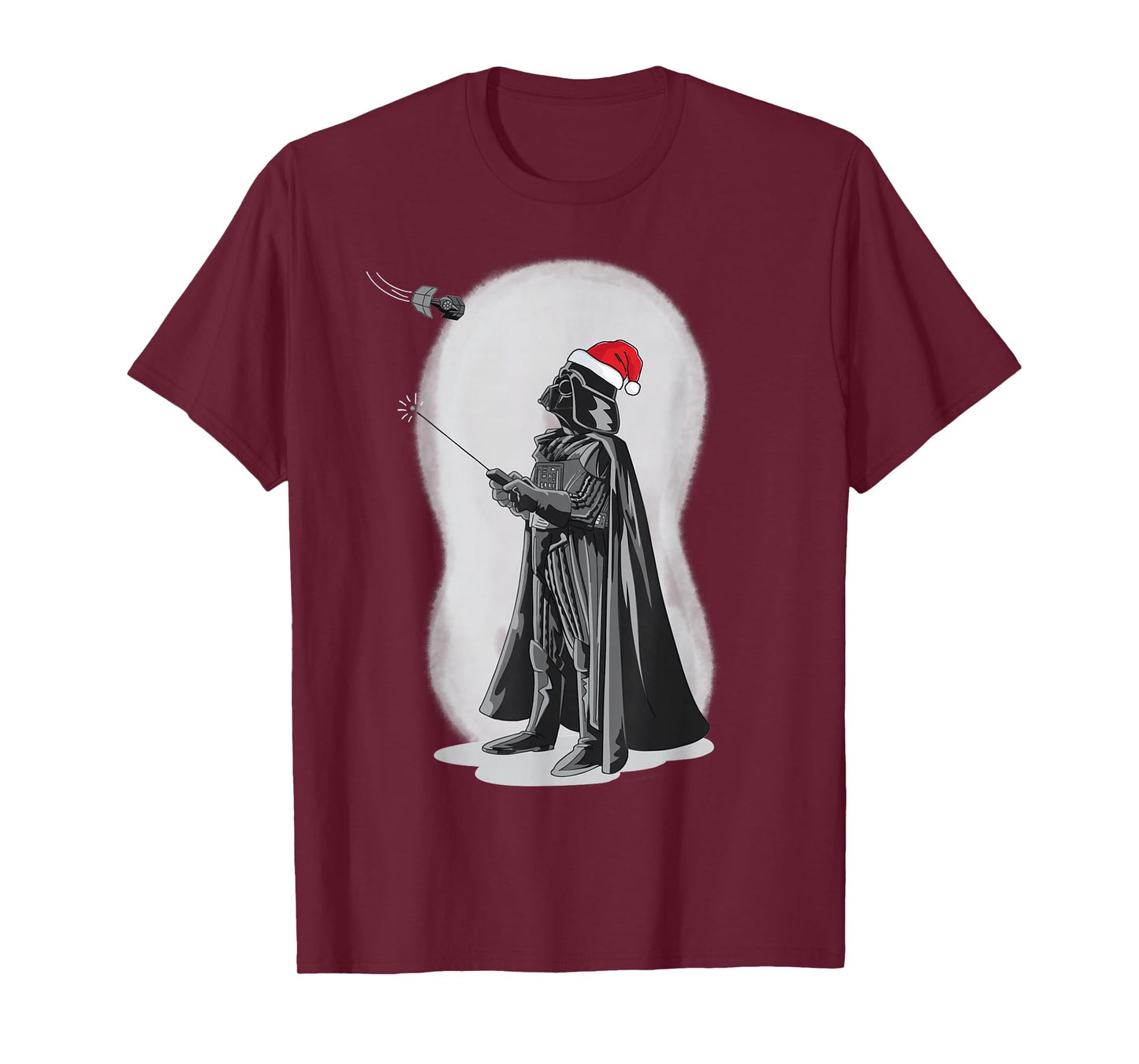 Star Wars Christmas Santa Darth Vader Toy TIE Funny Holiday T-Shirt