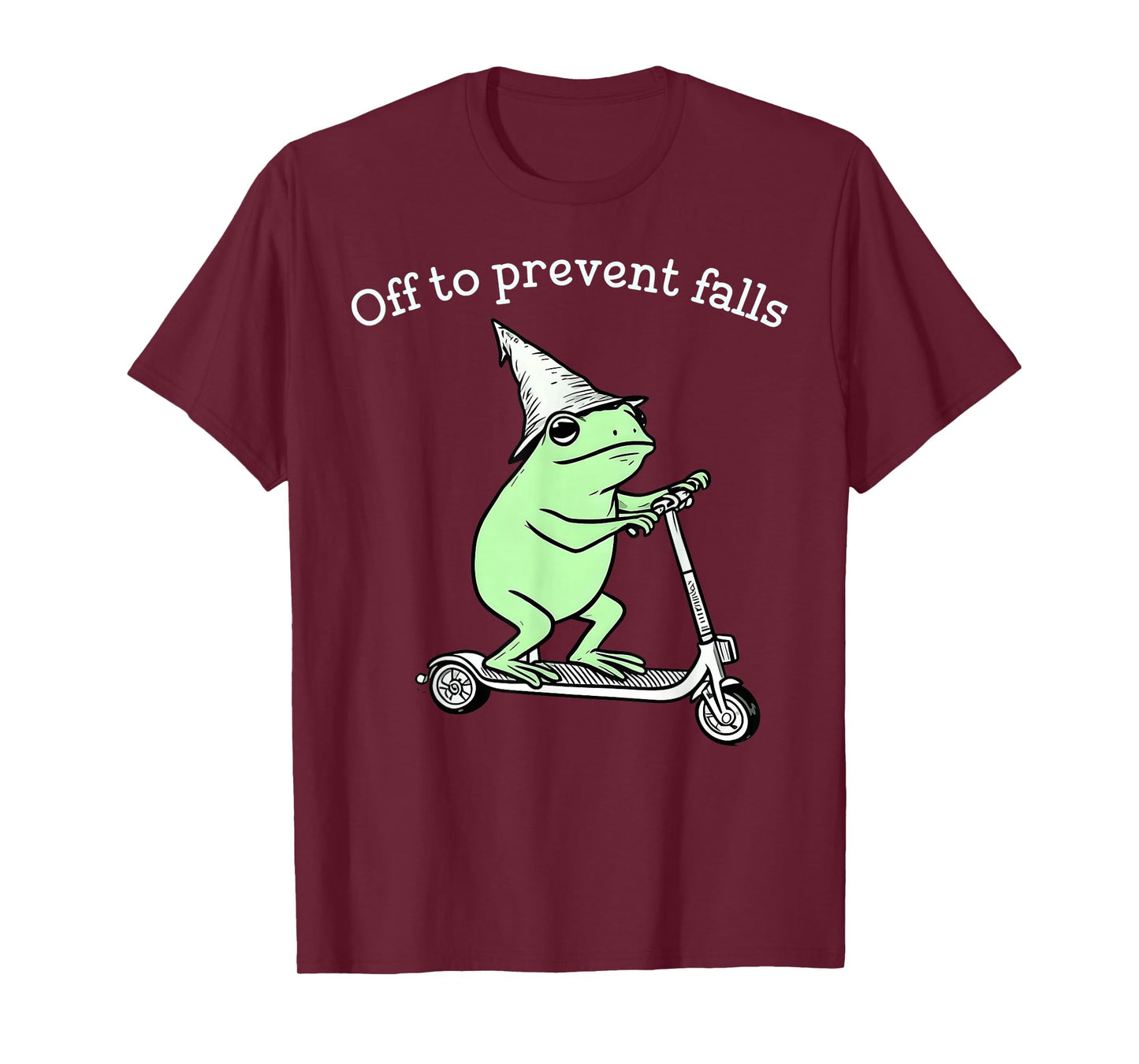 Fall Prevention SPT PTA Nurse Off to Prevent Falls Funny Fro T-Shirt