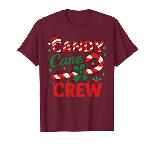 Candy Cane Crew - Funny Christmas Holiday Men Women T-Shirt