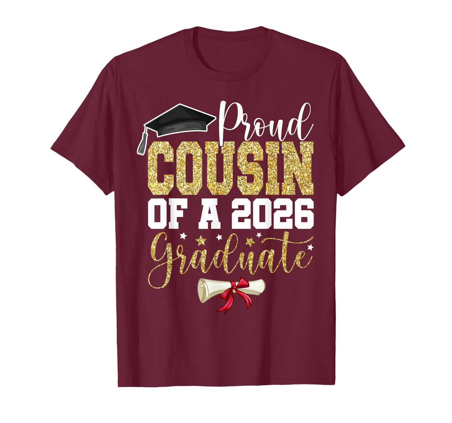 Proud Cousin of 2026 Senior Graduate Family Graduation 2026 T-Shirt