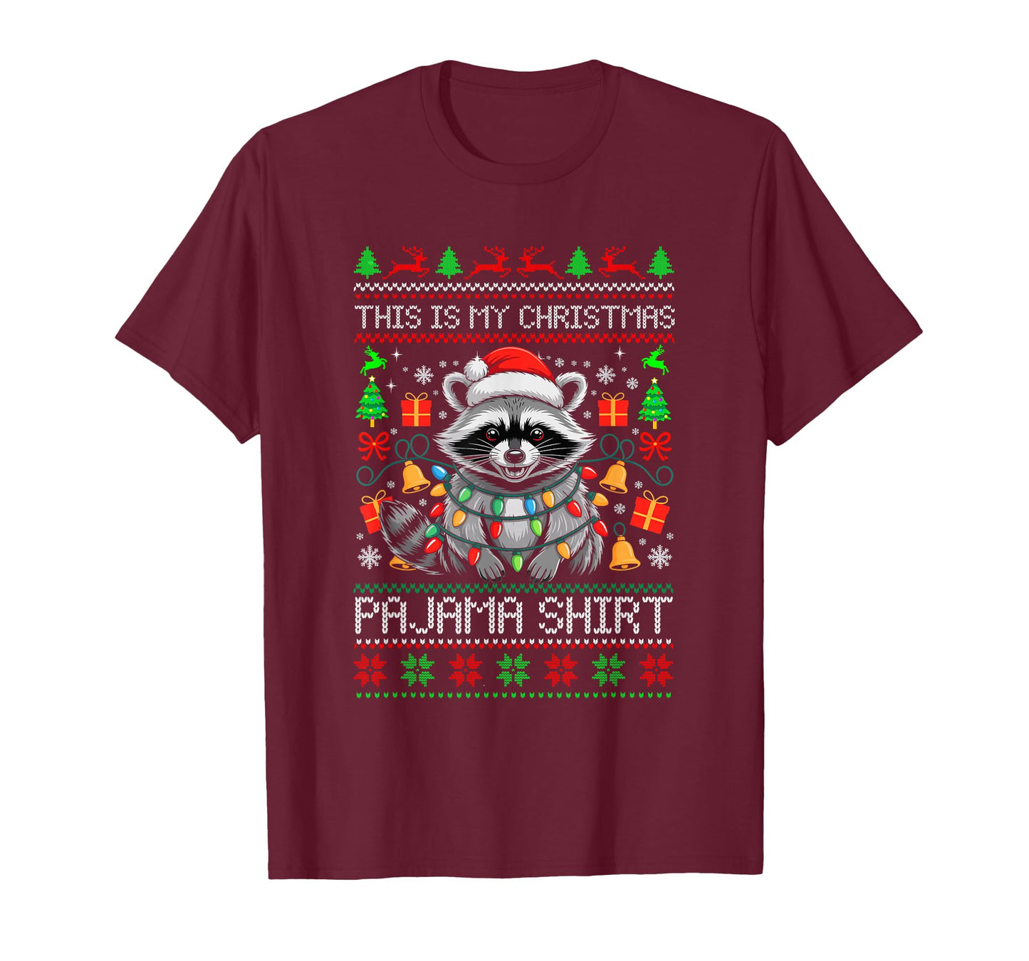 This is My Christmas Pajamas Men, Women Xmas PJs Family T-Shirt