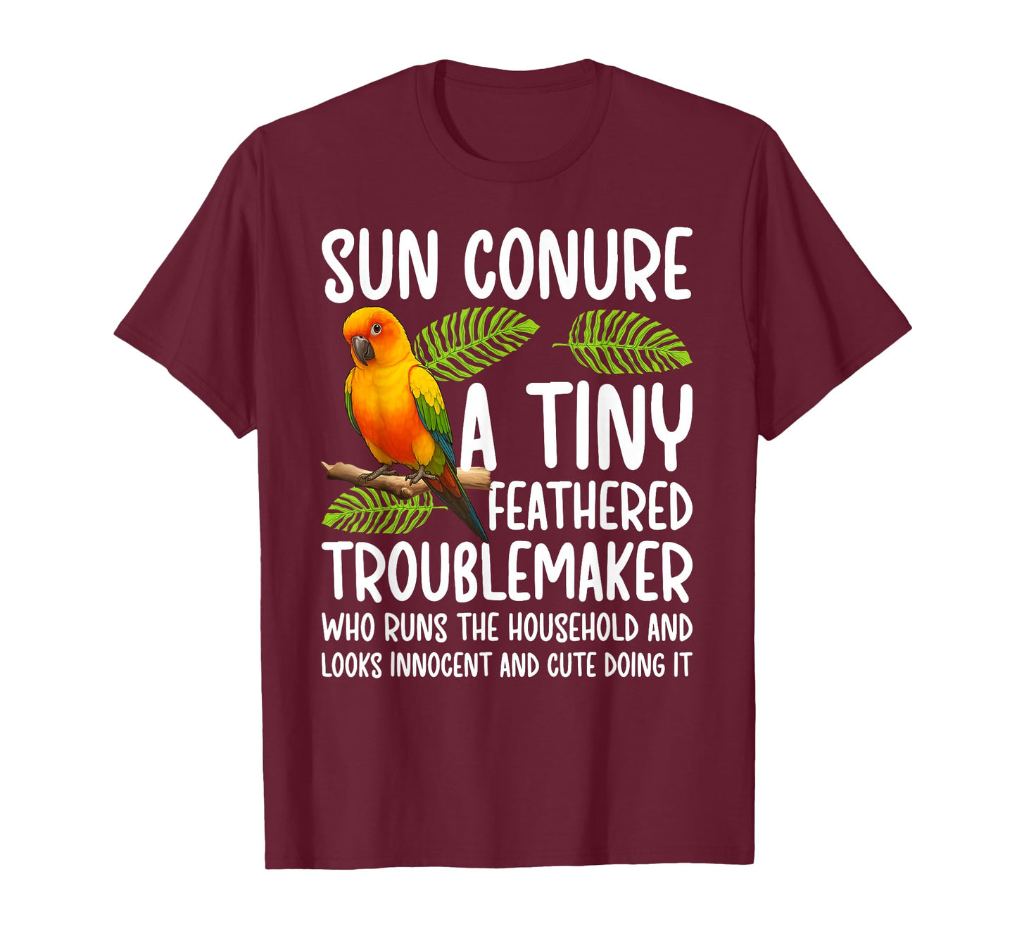 Sun Conure Definition Sun Conure Owner Sun Conure Lover T-Shirt