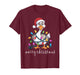 Funny Tired Goose Christmas Lights Silly Holiday Funny Goose T-Shirt