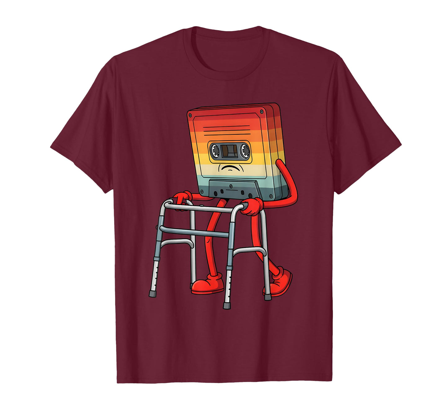 Funny Old Vintage Cassette Tape 70s 80s 80s Outfit Nostalgia T-Shirt