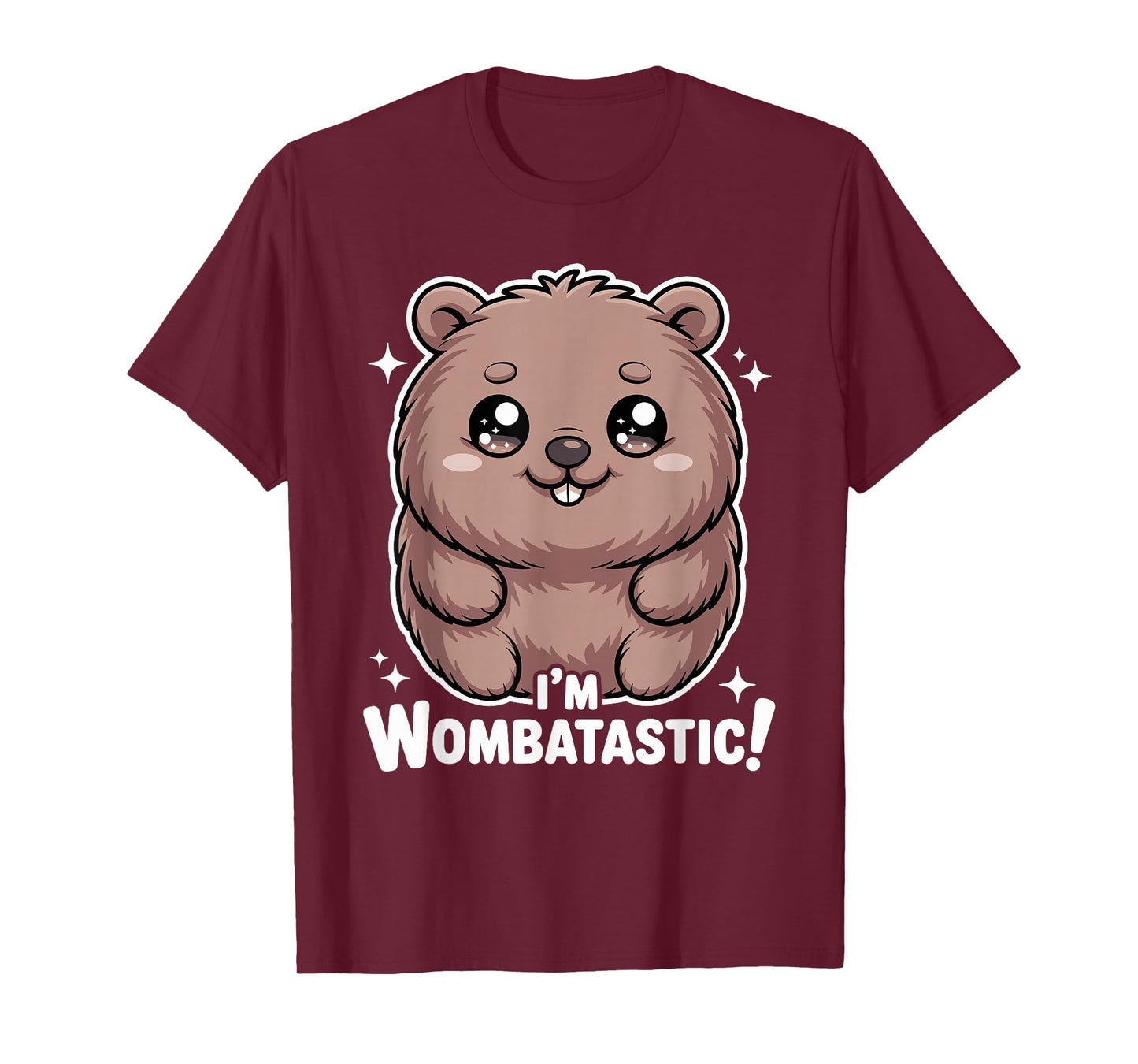 I'm Wombatastic Cute Wombat Charm T-Shirt