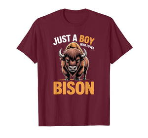 Boys Bison T-Shirt