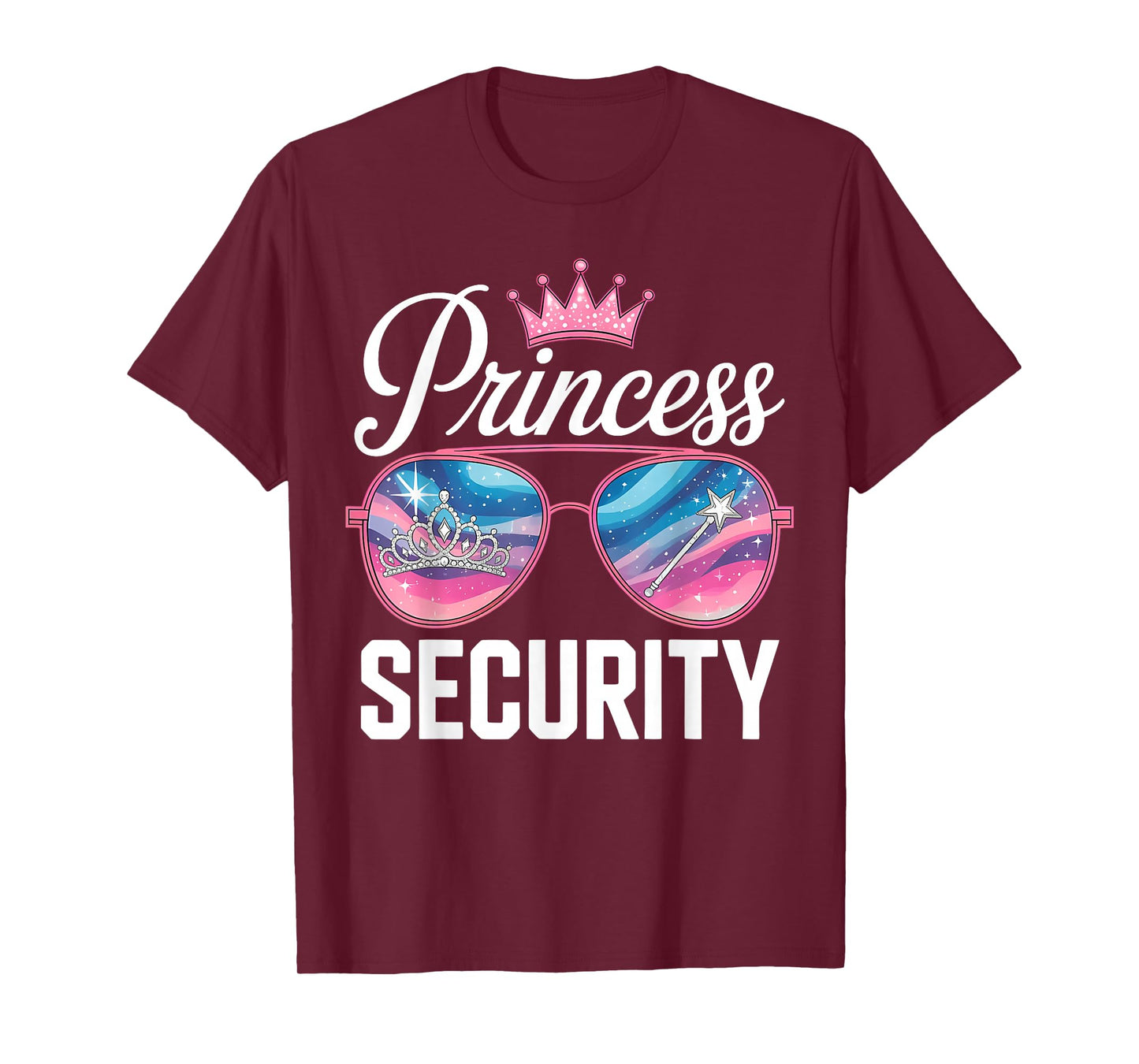 Princess Security Birthday Party Matching Family Men Boys T-Shirt