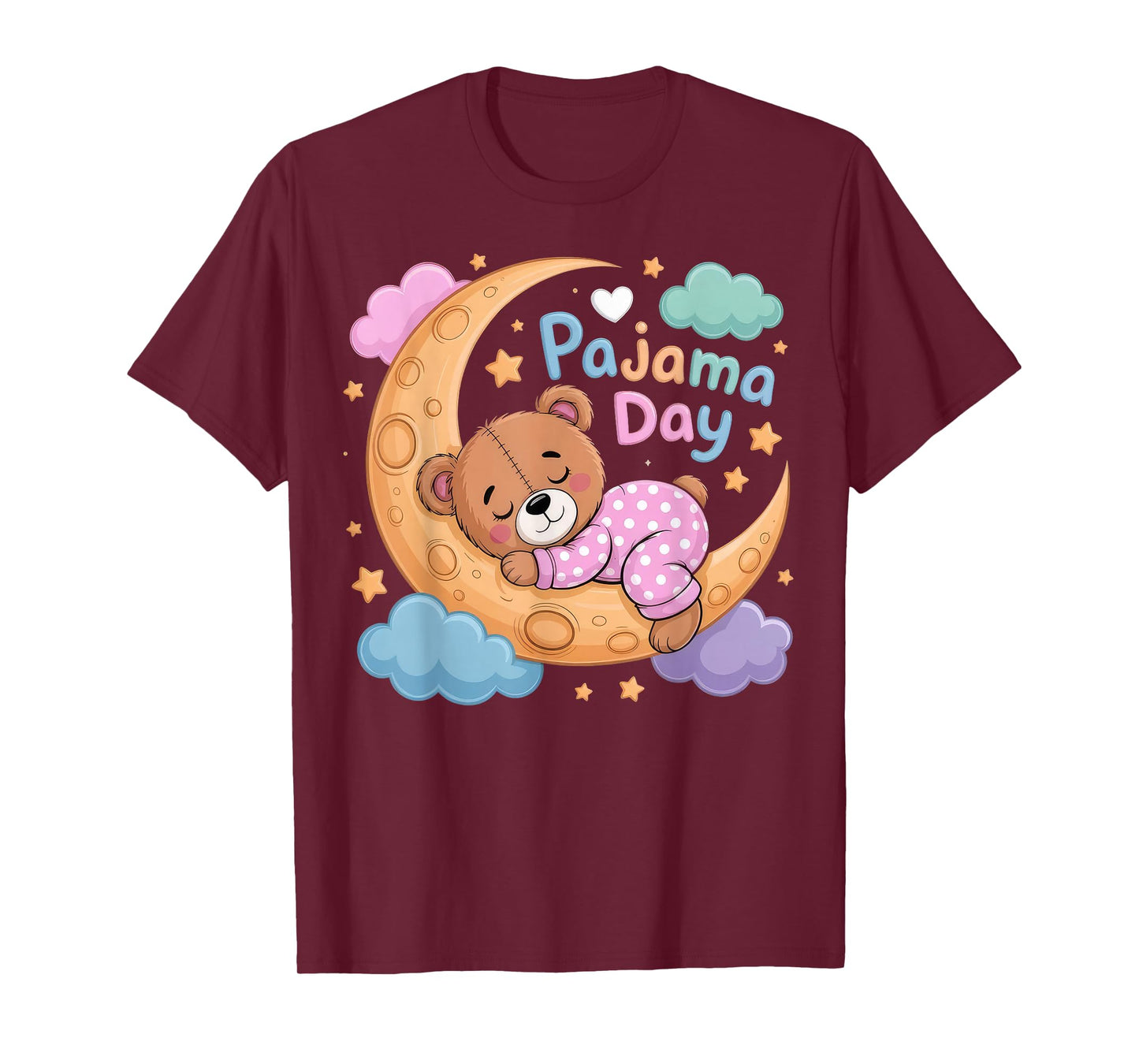 Pajama Day School Spirit Week Teacher Student Cute T-Shirt