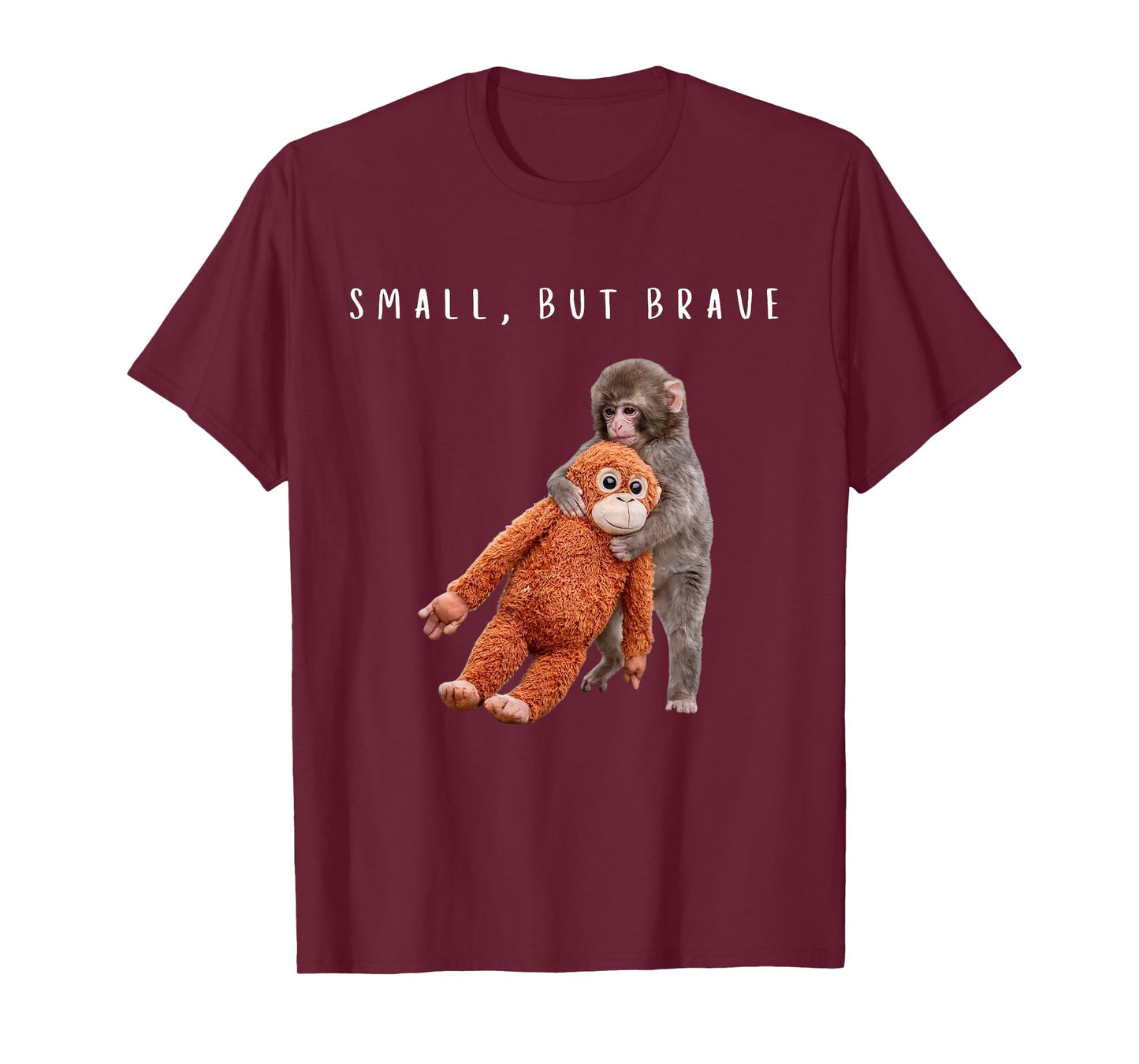 Small, But Brave Baby Monkey Punch T-Shirt