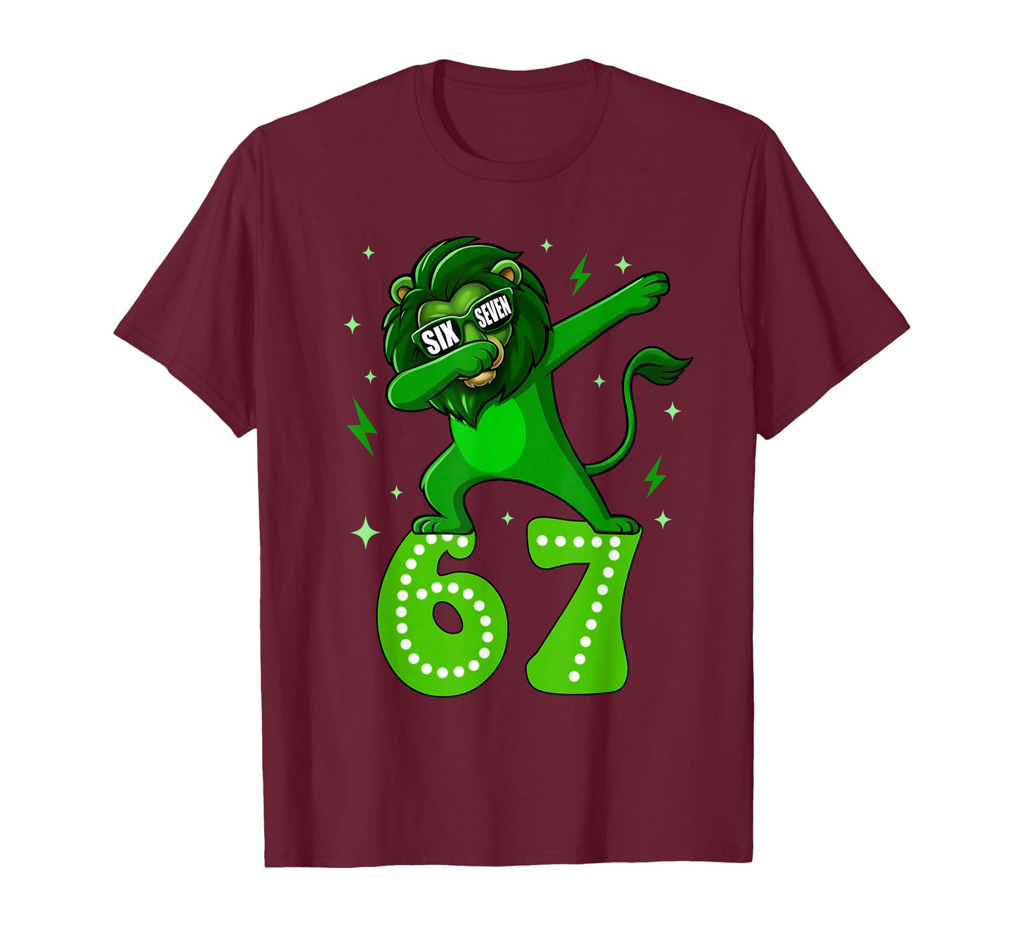 Funny Six Seven 67 Isibindi Pride Gift for Men Women Kids T-Shirt