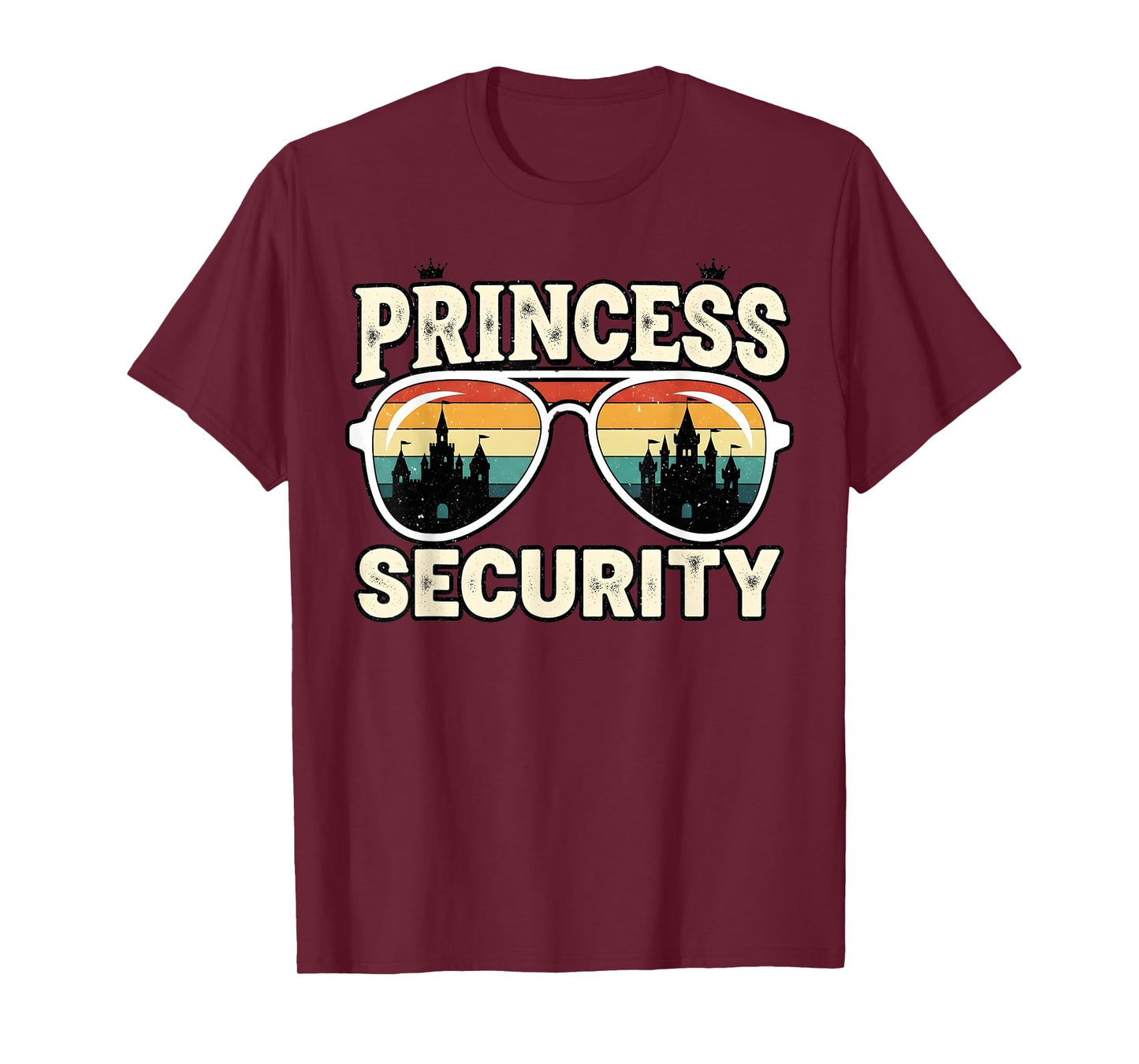 Princess Security Protection Castle Royal Birthday T-Shirt