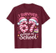 I Survived 67 Days of School Funny Student Winter Holiday T-Shirt