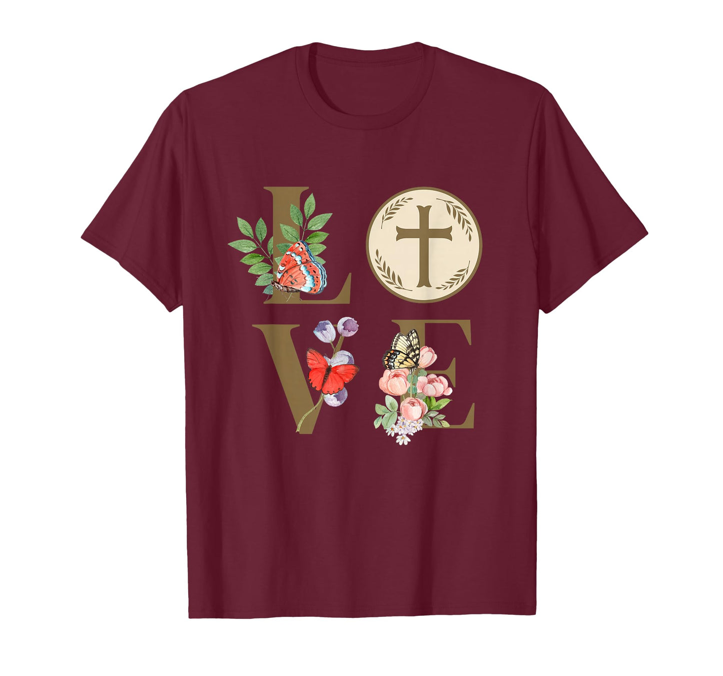 Love Eucharist 1st First Communion Christian Women Girls T-Shirt