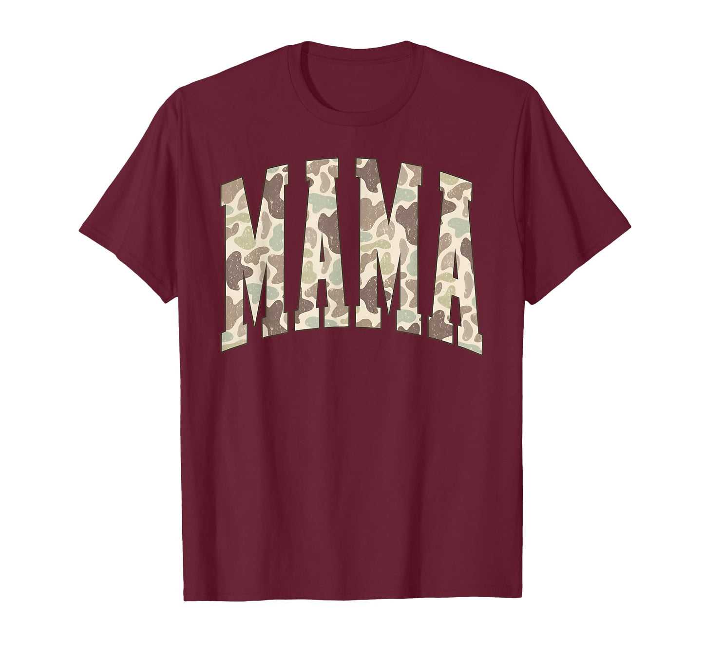Mama Camouflage Mommy Funny Happy Mother's Day Mom Life T-Shirt