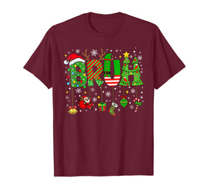 Bruh Christmas Kids Teens Boys Funny Christmas Humor T-Shirt