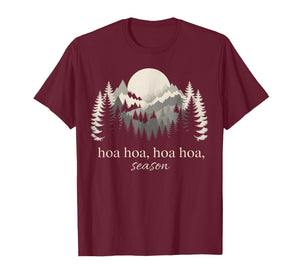 Twilight Lover Pine Forest HOA Cozy Season T-Shirt