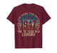 79 Year Old Gifts Vintage 1947 Limited Edition 79th Birthday T-Shirt