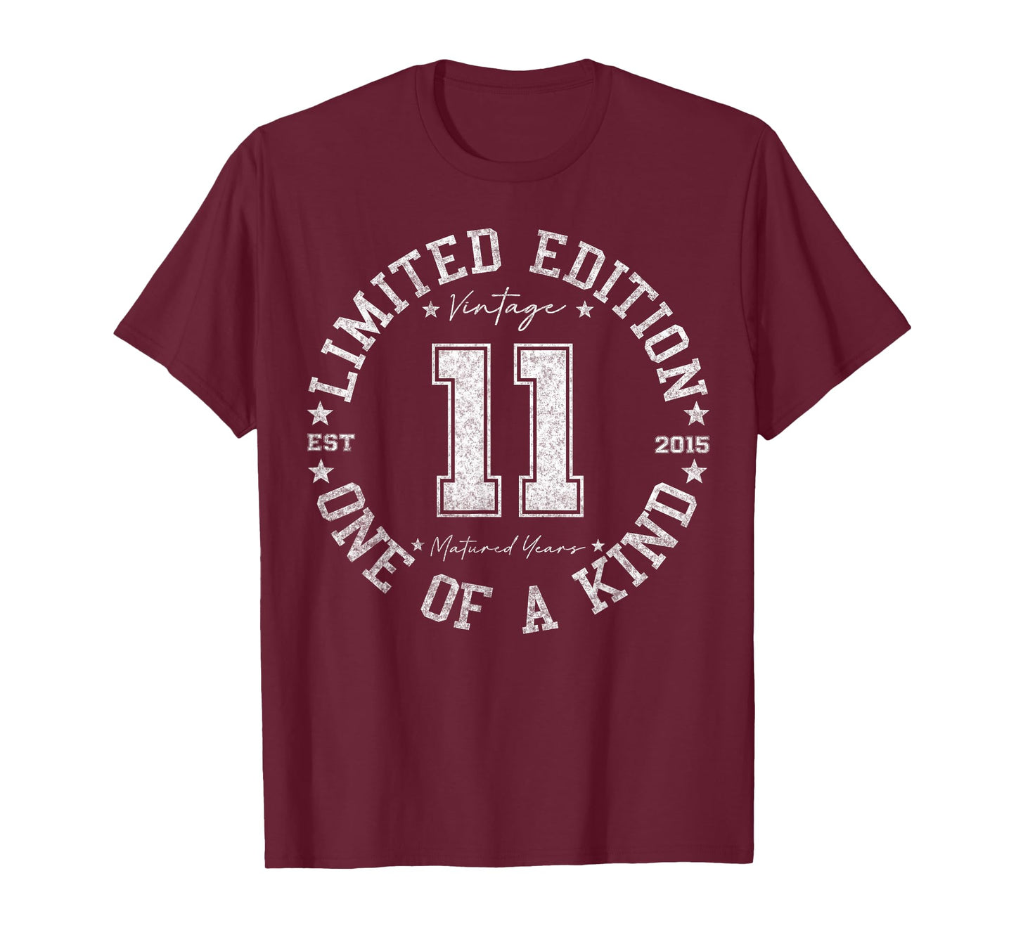 11 Year Old Gifts Vintage 2015 Limited Edition 11th Birthday T-Shirt