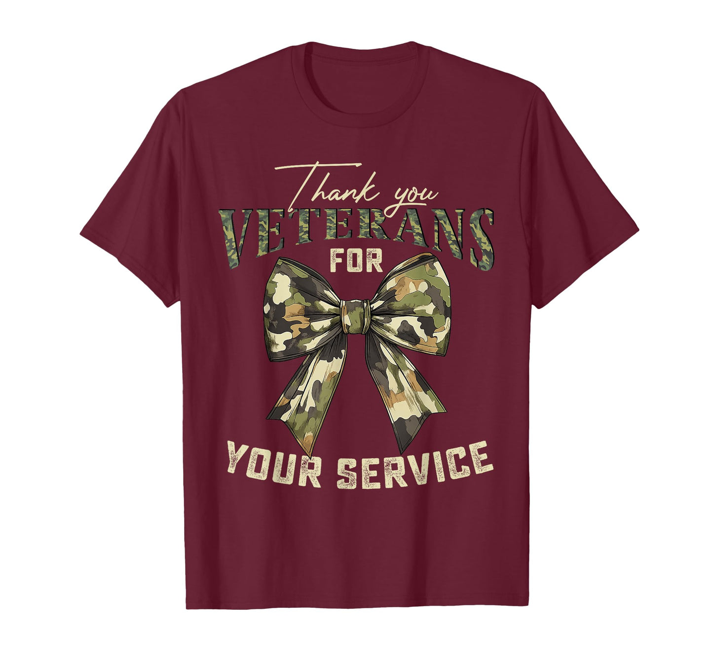 Thank You Veterans for Your Service Veterans Day T-Shirt