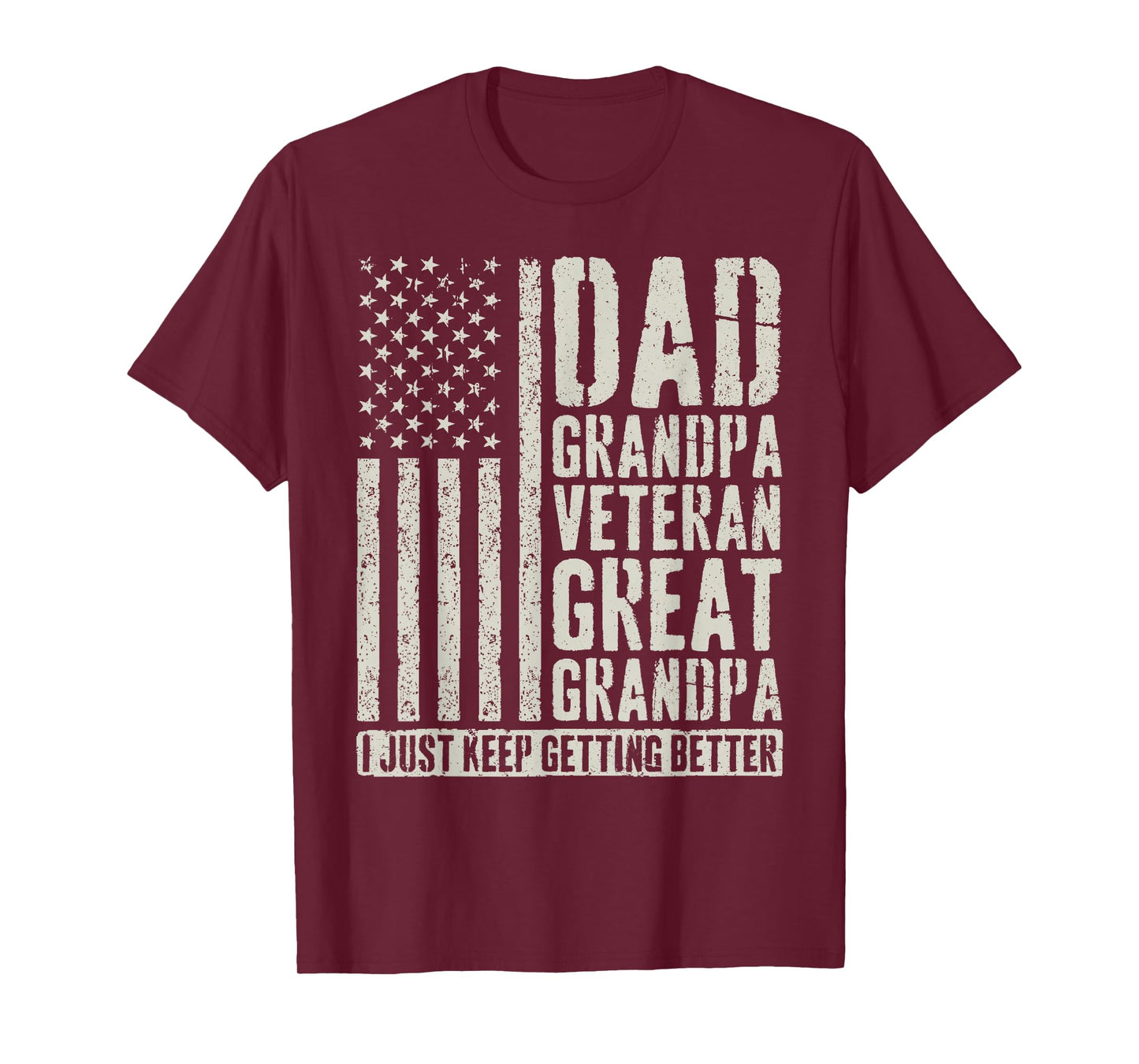 Dad Grandpa Veteran Great Grandpa T-Shirt